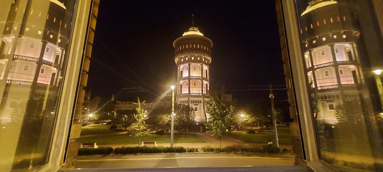 Tower Szeged Belvarosi Exkluziv Panoramas Apartman - Free Parking Exterior foto
